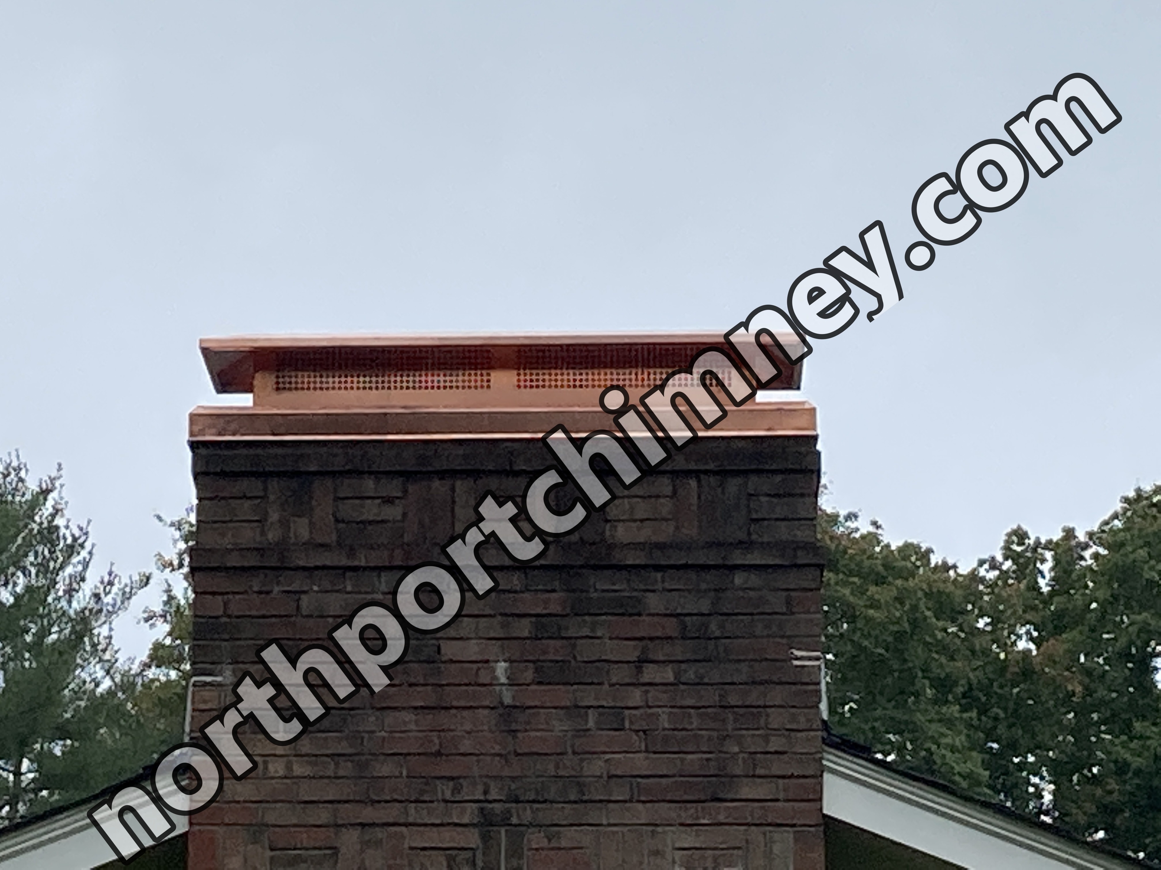 Chimney crown repair and sealing in Huntington, NY