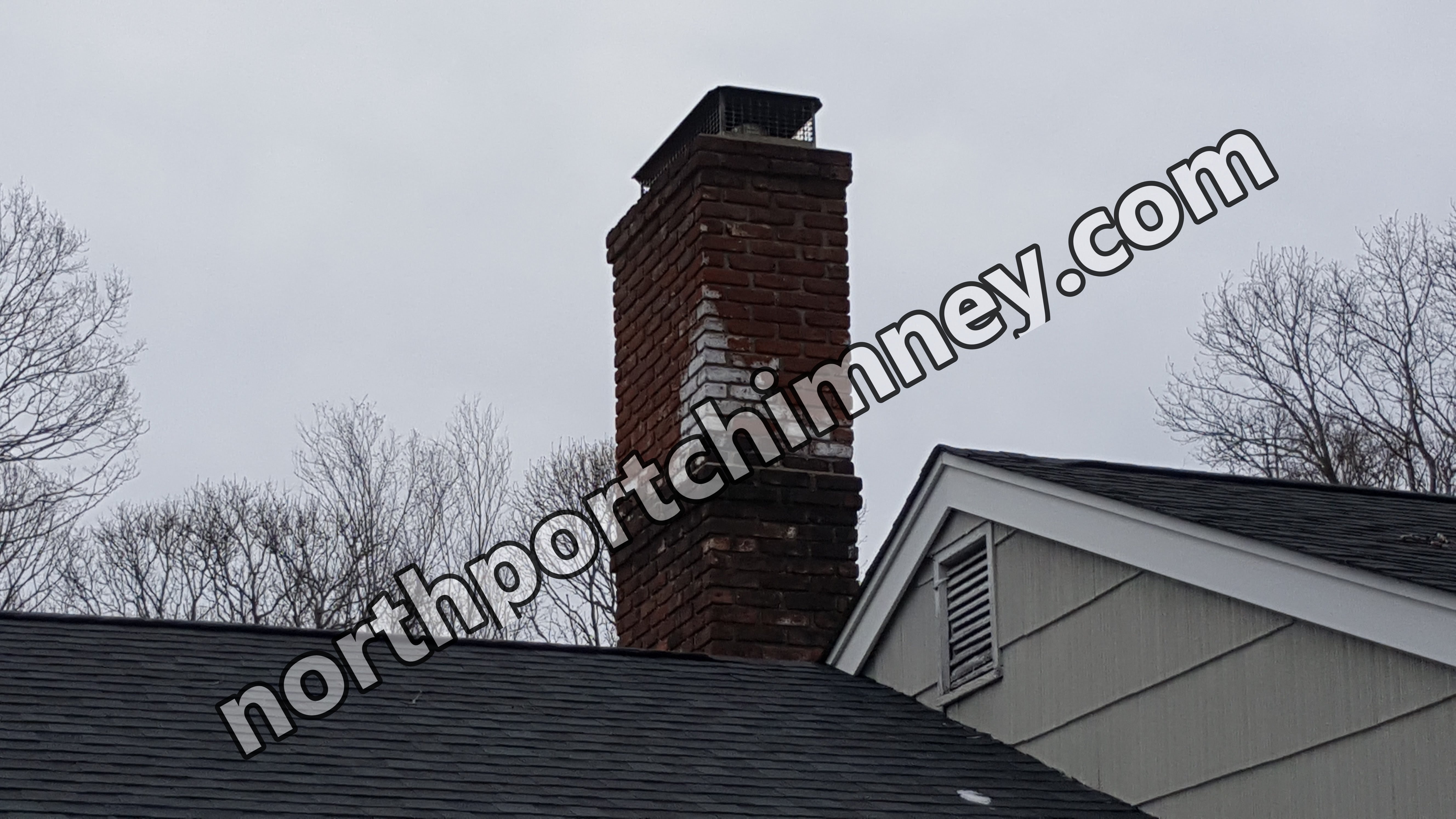 Complete creosote removal from chimney flue in Northport, NY